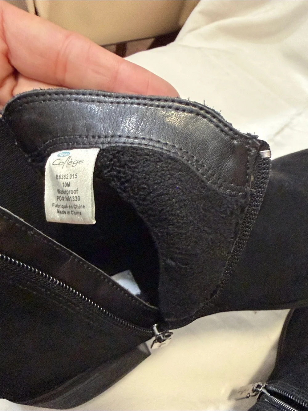 Black Suede Side-Zip Ankle Booties